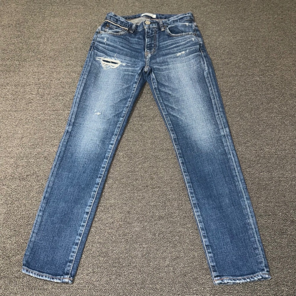 Moussy Vintage Distressed Skinny Jeans Made in Japan Size 25 Casual Streetwear